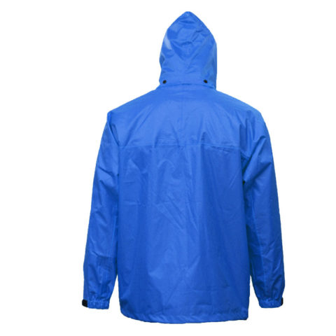 F-8220 透湿軽量レインウェア カスケード ソフト ブルー