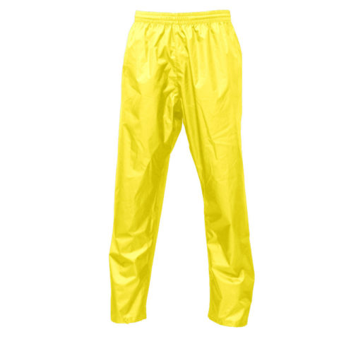 F-8220 透湿軽量レインウェア カスケード ソフト パンツ イエロー
