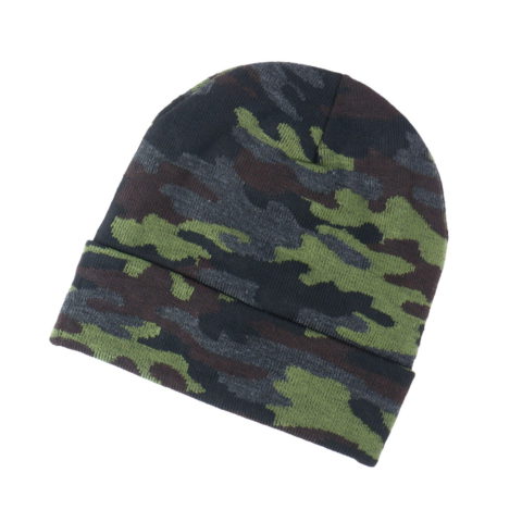 AG-151 カモフラ柄ニット帽 迷彩