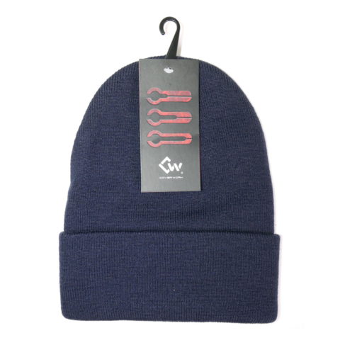 AG-69 ハイゲージニット帽 ネイビー