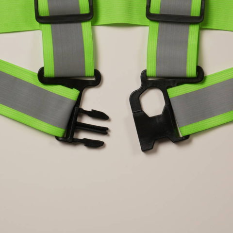 FT-GS-60 ストレッチリフレクションベルト 蛍光イエロー