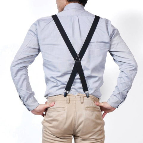 FT-1074 Xサスペンダー30mm幅 着用画像