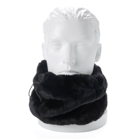 AG-98 ベロアネックウォーマー ブラック パッケージ