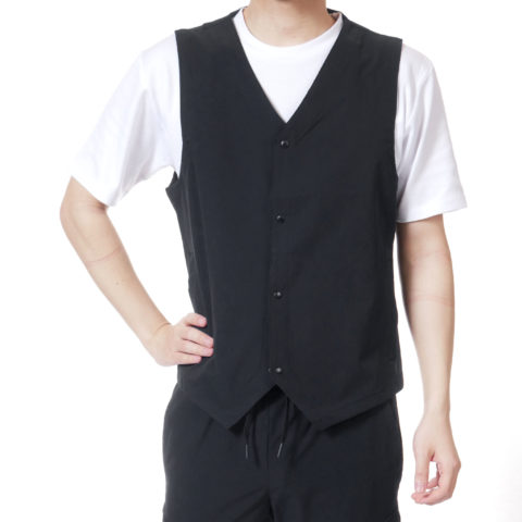 V-22013-CHARCOALモデル着用