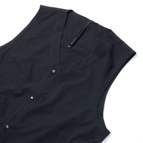 V-22017-CHARCOAL 襟